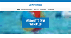 Desktop Screenshot of dvraswimclub.com